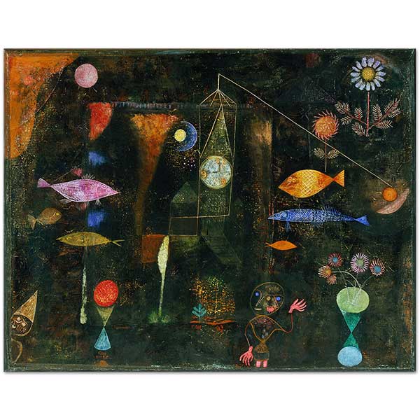 Paul Klee Fish Magic Art Print