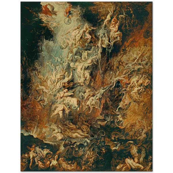 Peter Paul Rubens The Fall of the Damned Art Print