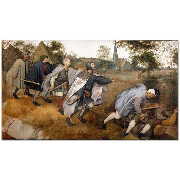 Pieter Bruegel The Blind Leading the Blind Art Print
