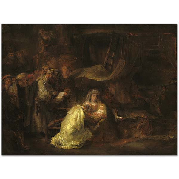 Rembrandt van Rijn The Circumcision Art Print