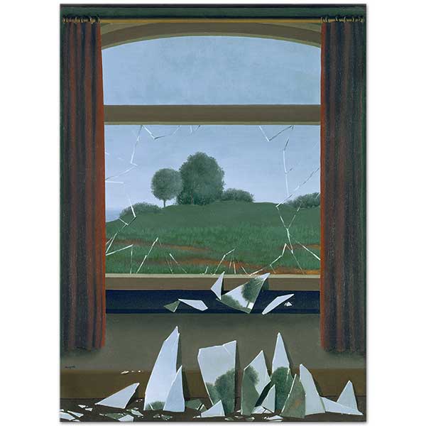 Rene Magritte Tarlaların Anahtarı Kanvas Tablo