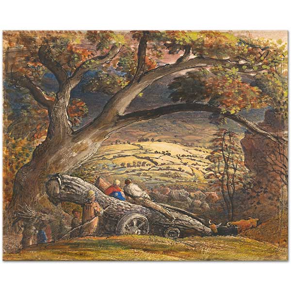Samuel Palmer The Timber Wain Art Print
