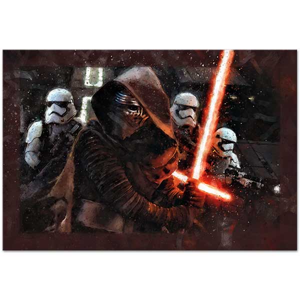 Star Wars Film Scene Art Print
