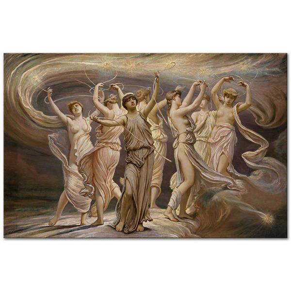 The Pleiades by Elihu Vedder as Art Print | CANVASTAR ®