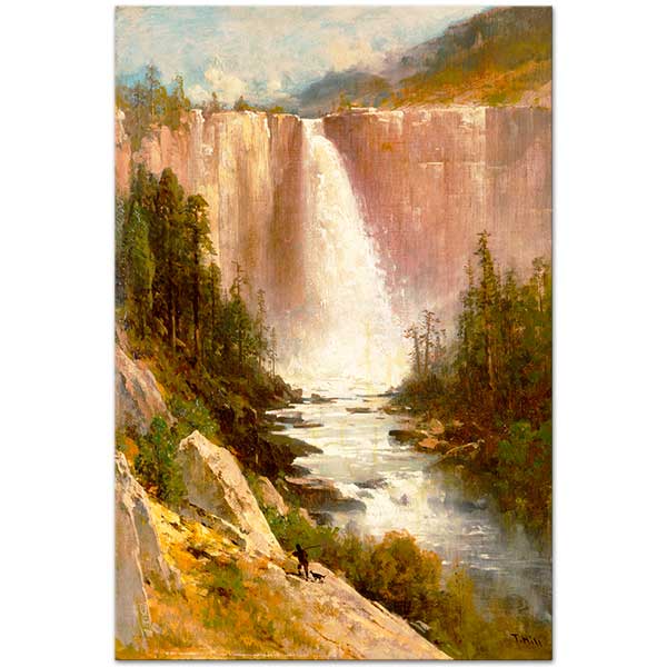 Thomas Hill Nevada Falls Yosemite Art Print