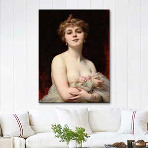 Adolphe Piot Printemps Art Print