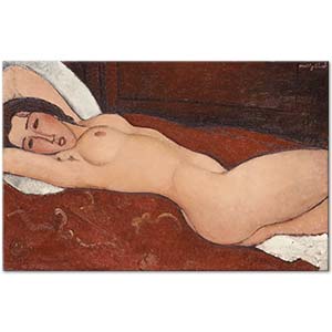 Amedeo Modigliani Reclining Nude 02 Art Print