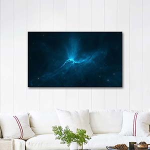 Atlantis Nebula Art Print
