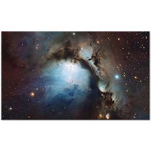 Blue Hole Nebula Art Print