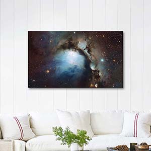 Blue Hole Nebula Art Print