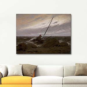 Caspar David Friedrich After The Storm Art Print