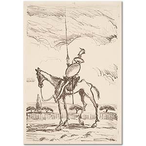 Cyprián Majerník Don Quijote Art Print