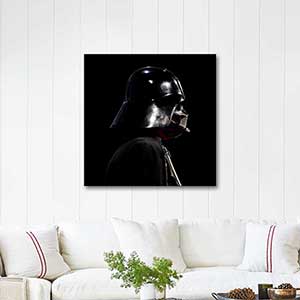 Darth Vader Film Scene Art Print