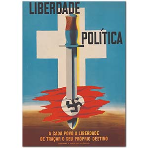 Edward McKnight Kauffer Liberdade Politica Art Print