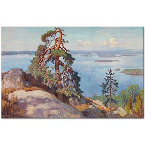 Eero Järnefelt Landscape From Koli Art Print