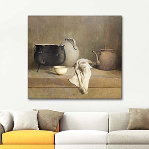 Emil Carlsen Study in Grey Art Print