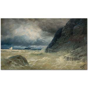 Ivan Aivazovsky Offshore Sea Art Print