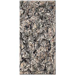 Jackson Pollock Cathedral Art Print
