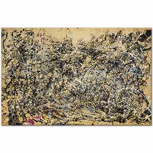 Jackson Pollock Number 1A Art Print