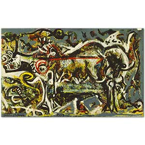 Jackson Pollock The She Wolf Art Print