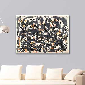 Jackson Pollock Untitled 02 Art Print