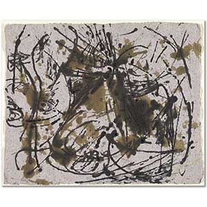 Jackson Pollock Untitled 03 Art Print