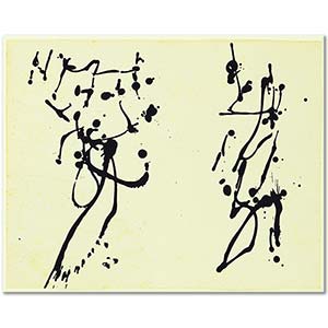Jackson Pollock Untitled 04 Art Print