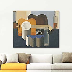 Le Corbusier Natürmort Kanvas Tablo
