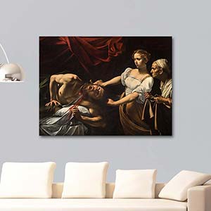 Michelangelo Caravaggio Judith Beheading Holofernes Art Print