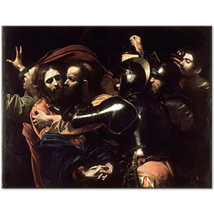 The Taking of Christ by Michelangelo Caravaggio