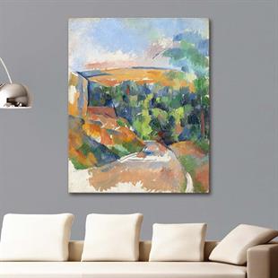 The Bend in the Road by Paul Cezanne as an Art Print | CANVASTAR