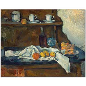 The Buffet by Paul Cezanne