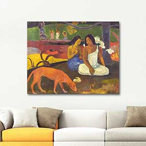 Paul Gauguin Arearea Kanvas Tablo