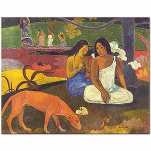 Paul Gauguin Arearea Kanvas Tablo