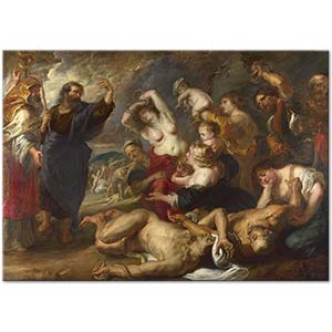 Peter Paul Rubens The Brazen Serpent Art Print