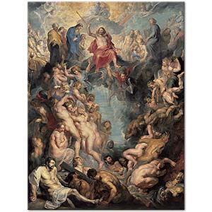 Peter Paul Rubens The Great Last Judgement Art Print