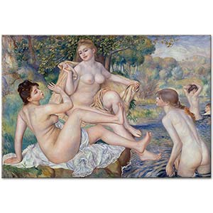 Pierre Auguste Renoir The Great Bathers Art Print