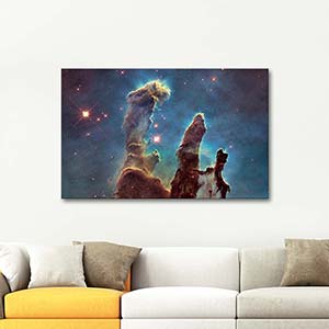 Pillars of Creation Eagle Nebula Art Print