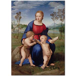 Raphael Madonna of the Goldfinch Art Print