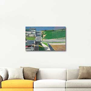 Richard Diebenkorn Şehir Görüntüsü Kaliforniya