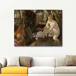 Tintoretto Susanna and the Elders Art Print