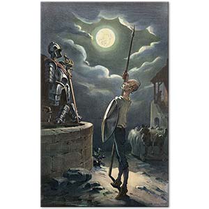 Udo Keppler The Hoosier Don Quixote Art Print