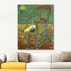 Vincent van Gogh Gauguin's Chair Art Print