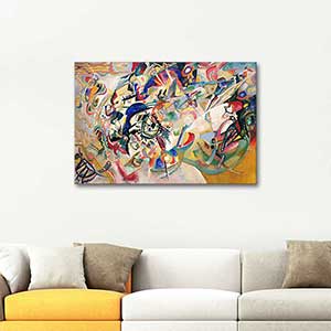 Wassily Kandinsky Composition VII Art Print | CANVASTAR