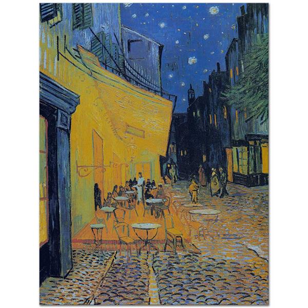 Cafe Terrace at Night by Vincent van Gogh as an Art Print | CANVASTAR