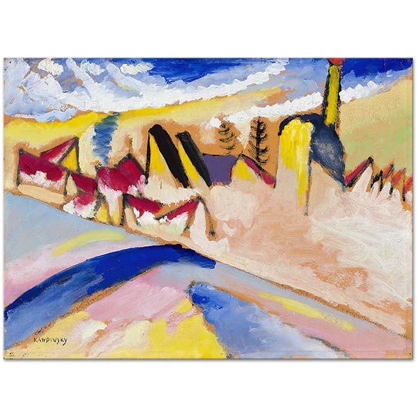 Wassily Kandinsky Study For Winter No II Art Print