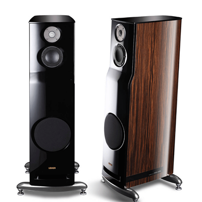 USHER ML-801 HIGH GLOSS MACASSAR EBONY Kule Hoparlör