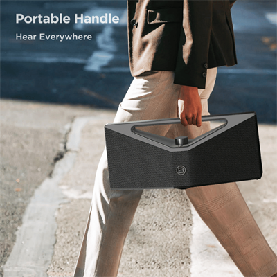 BUGANI Brief Pro Şarjlı Bluetooth Hoparlör Black/Silver