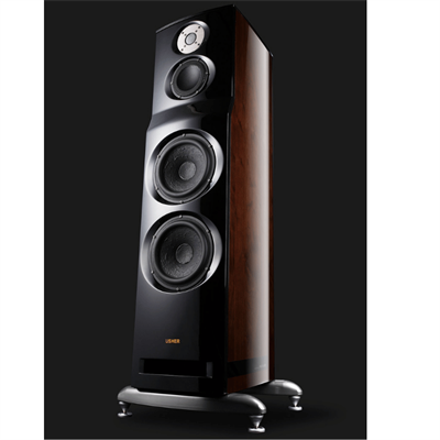 USHER ML-802 HIGH GLOSS MACASSAR EBONY Kule Hoparlör