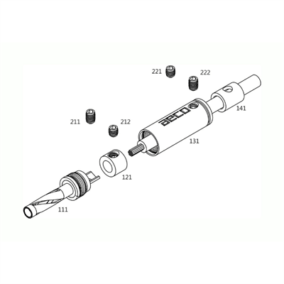 AECO ABP 1111G Gold Banana Plug 4 adet Fiyatıdır